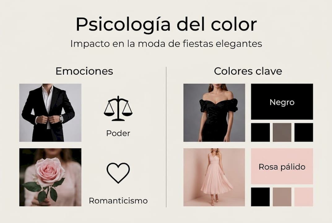 Infografía: la conexión entre emociones y colores imprescindibles en las celebraciones