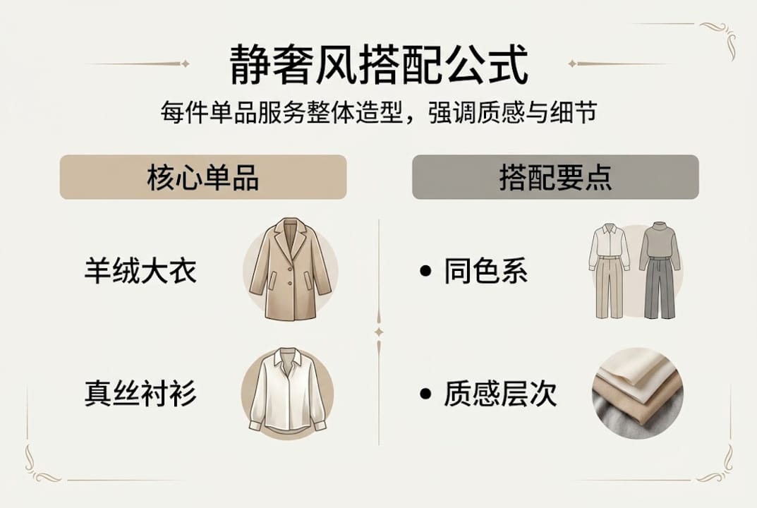 静奢风穿搭单品推荐与搭配指南