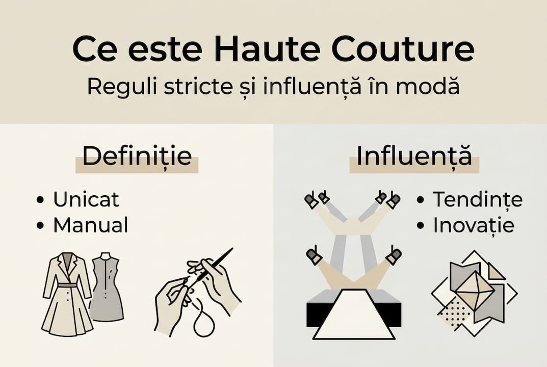 Infografic: codul nescris și impactul modei haute couture
