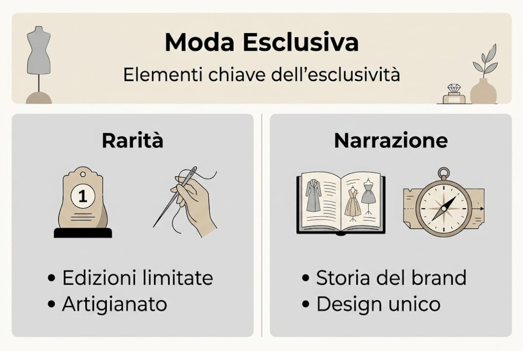 Infografica: i segreti dell’esclusività nel mondo della moda