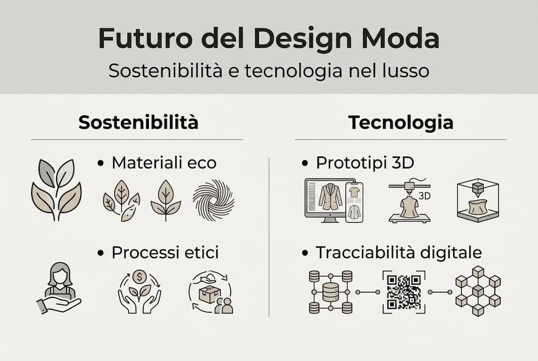 Infografica: il ruolo della tecnologia per una moda sempre più sostenibile