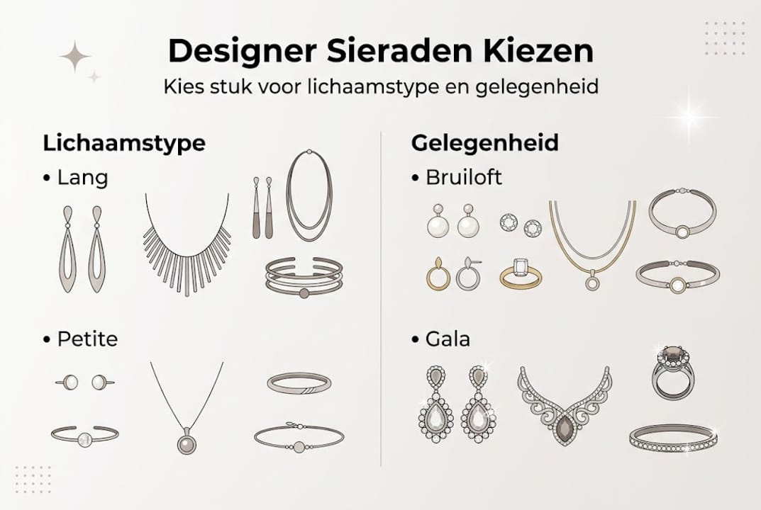 Infographic: zo kies je het perfecte sieraad voor elke gelegenheid