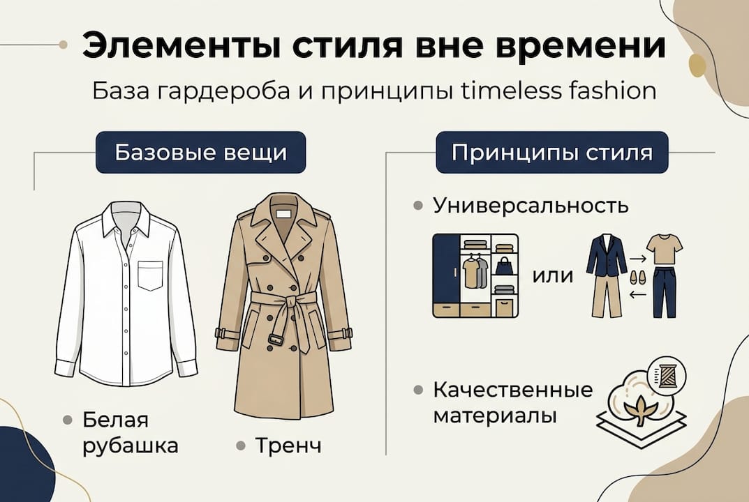 Инфографика о базовых вещах, которые всегда актуальны