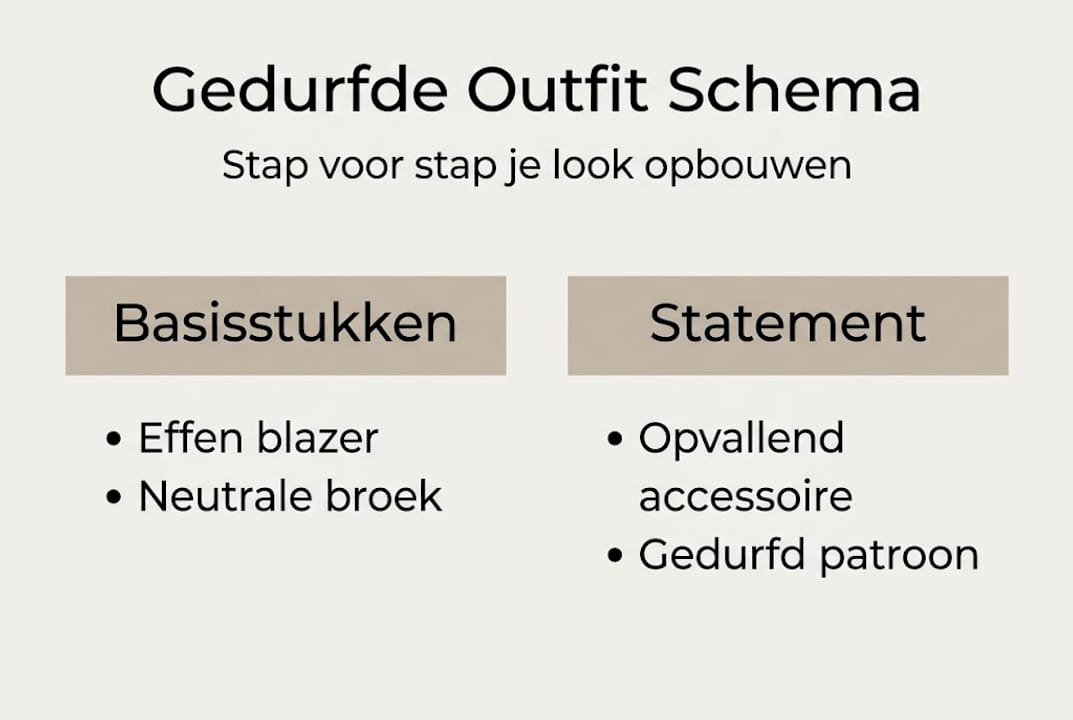 Infographic: Zo stel je een opvallende designerlook samen