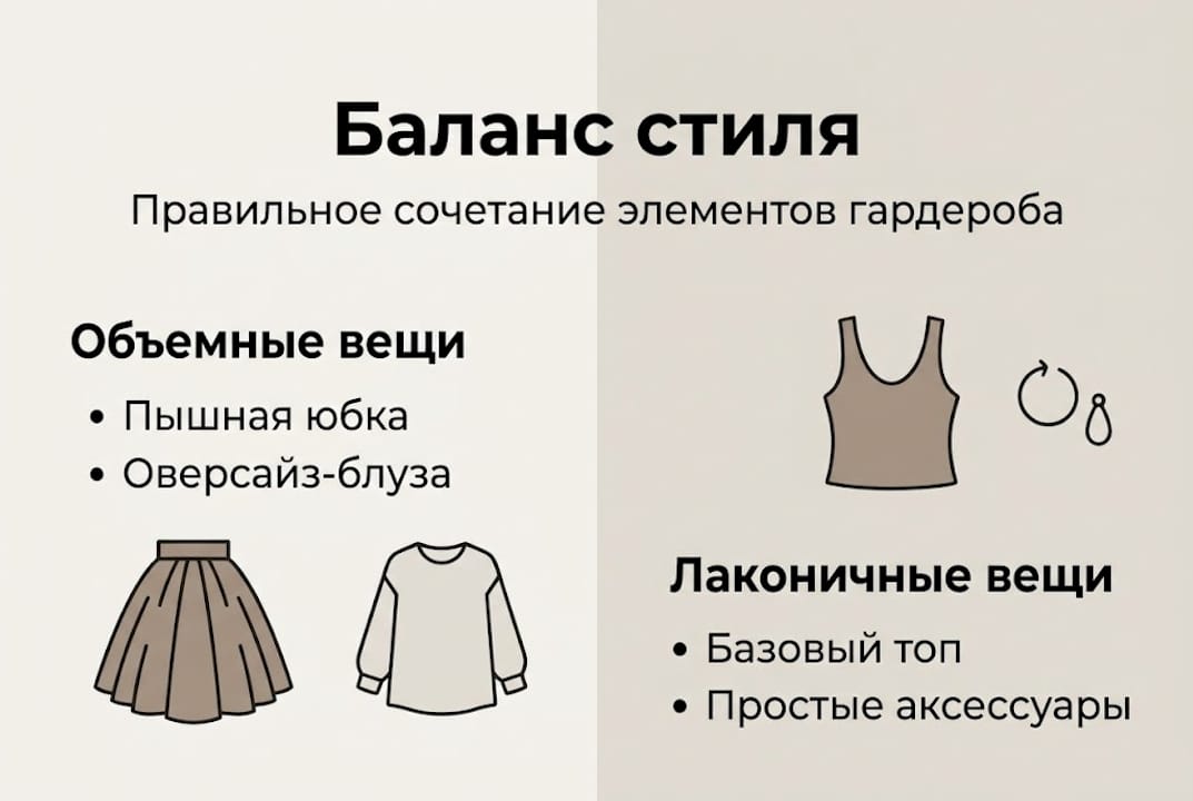 Инфографика: гармония стилей и их соотношение