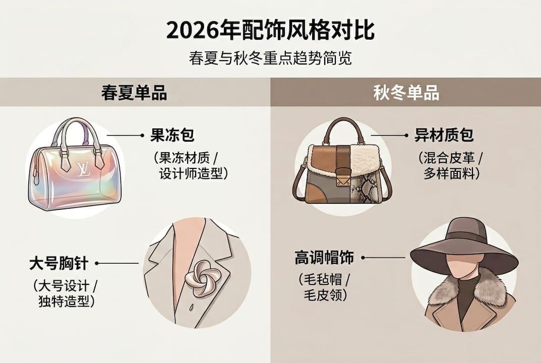 四季配饰风格对照图
