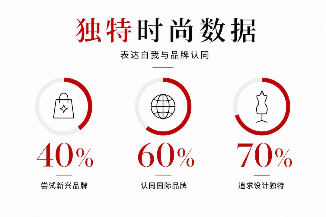 一张揭示时尚消费新趋势的统计数据图表
