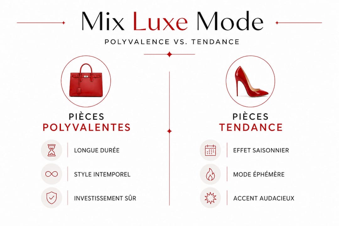 Infographie : les pièces mode incontournables et polyvalentes à adopter cette saison