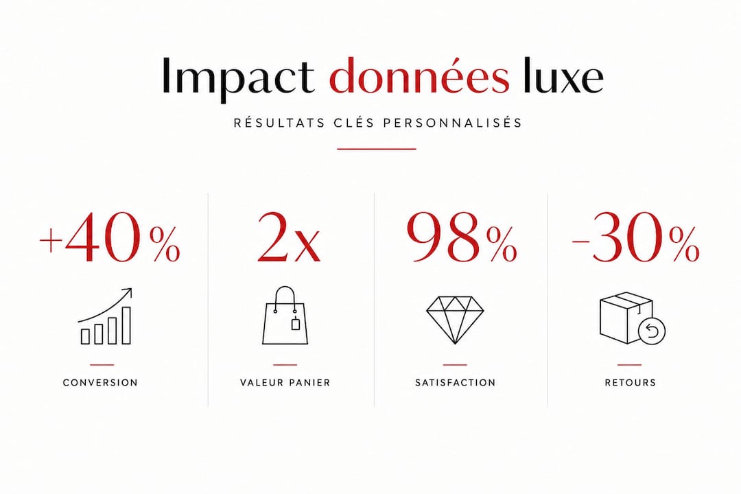 Infographie : les chiffres clés de la personnalisation haut de gamme