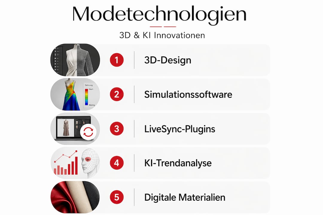 Infografik: Wie 3D- und KI-Technologien die Modebranche revolutionieren