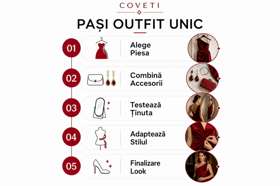 Infografic: Cum să-ți creezi o ținută de petrecere care să te scoată din anonimat
