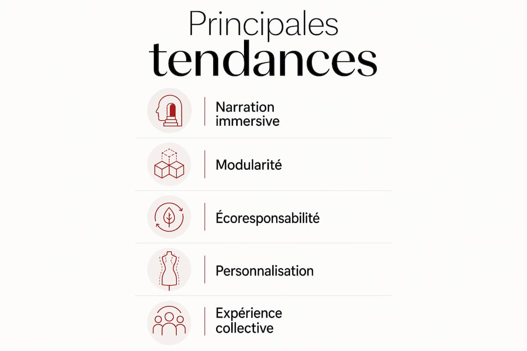 Panorama des grandes tendances mode événementielle à suivre en 2026
