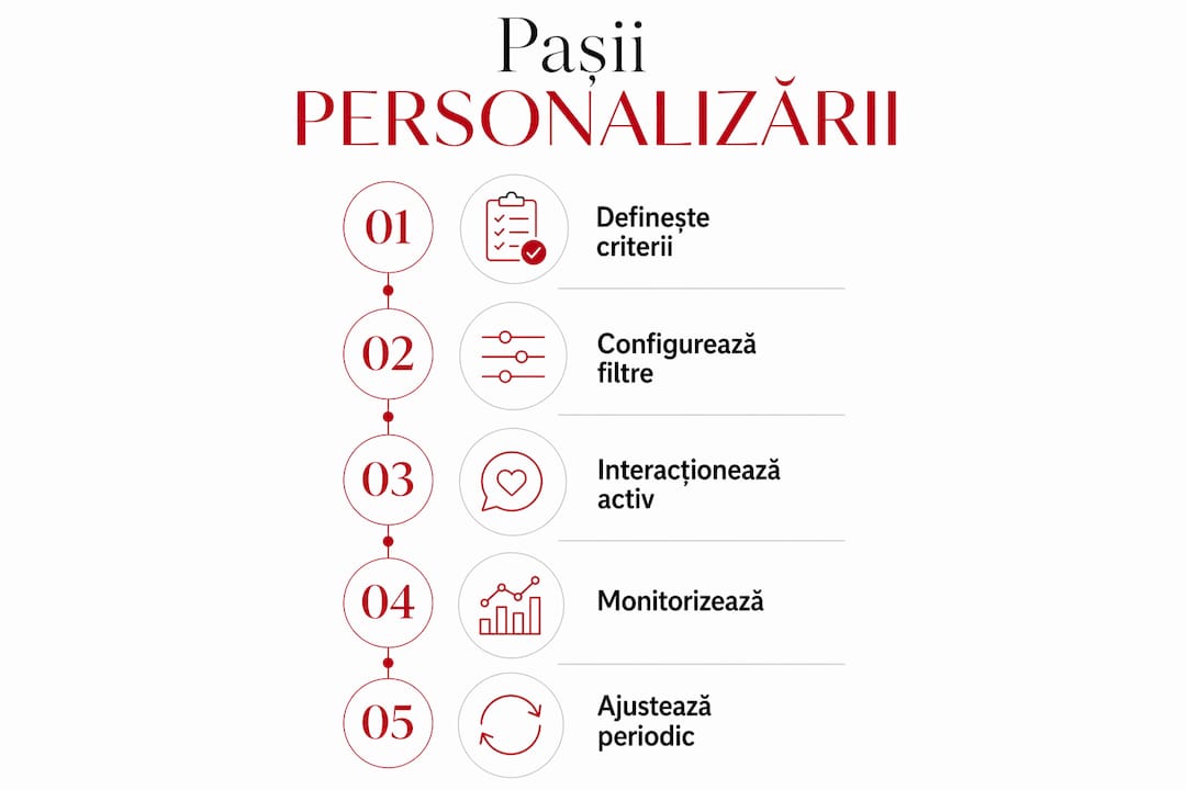Infografic: cum îți personalizezi categoriile de cumpărături, pas cu pas