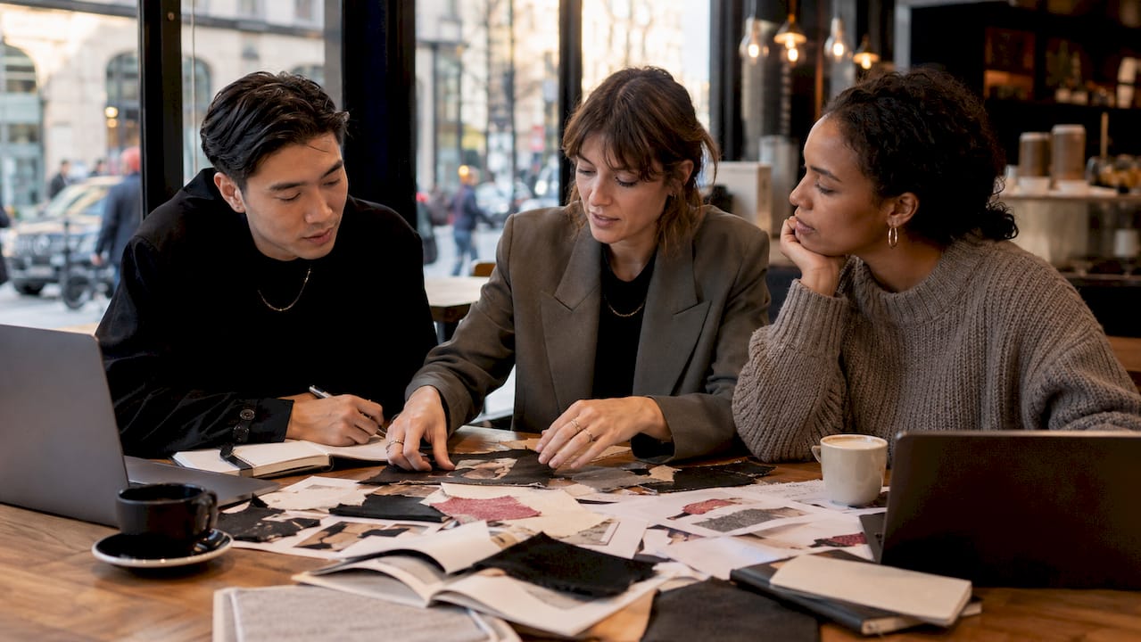 Nuestro equipo de moda trabaja de la mano para crear estrategias a medida, pensando siempre en lo que mejor se adapta a cada cliente.