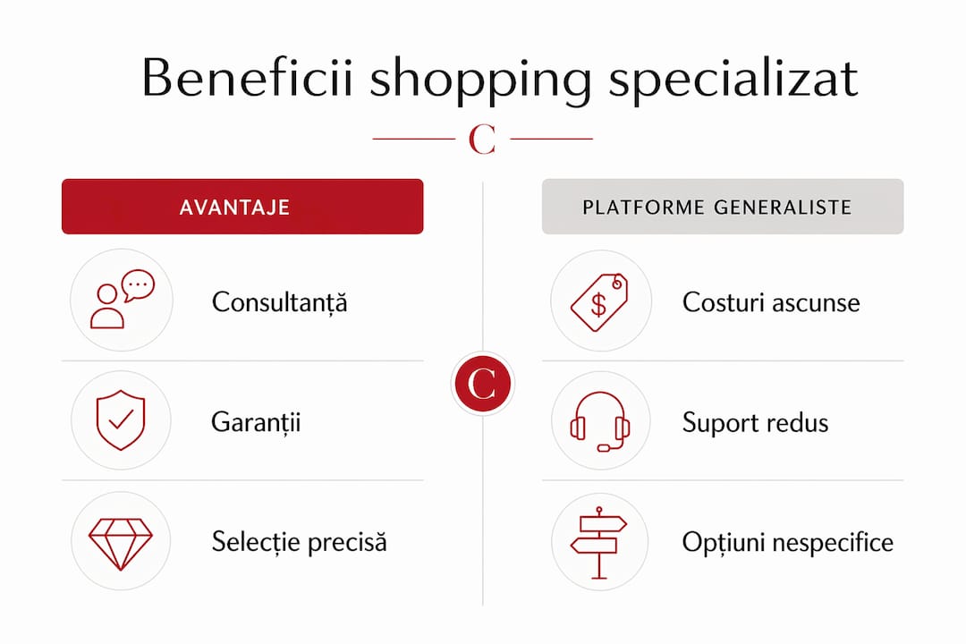 Infografic: Avantajele cumpărăturilor din magazine de nișă comparativ cu cele din supermarketuri