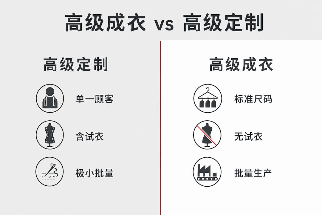 成衣与高定工艺对比一览