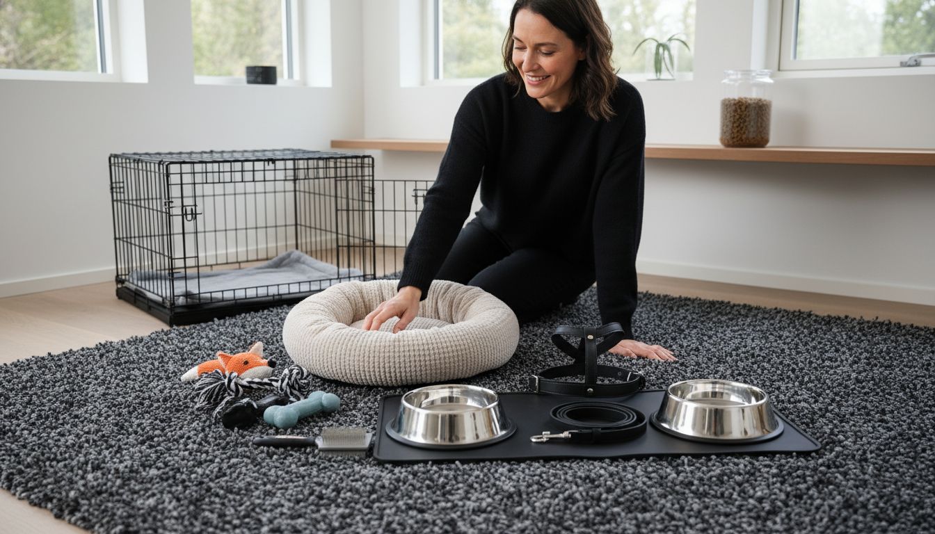 hvalpeudstyr samling