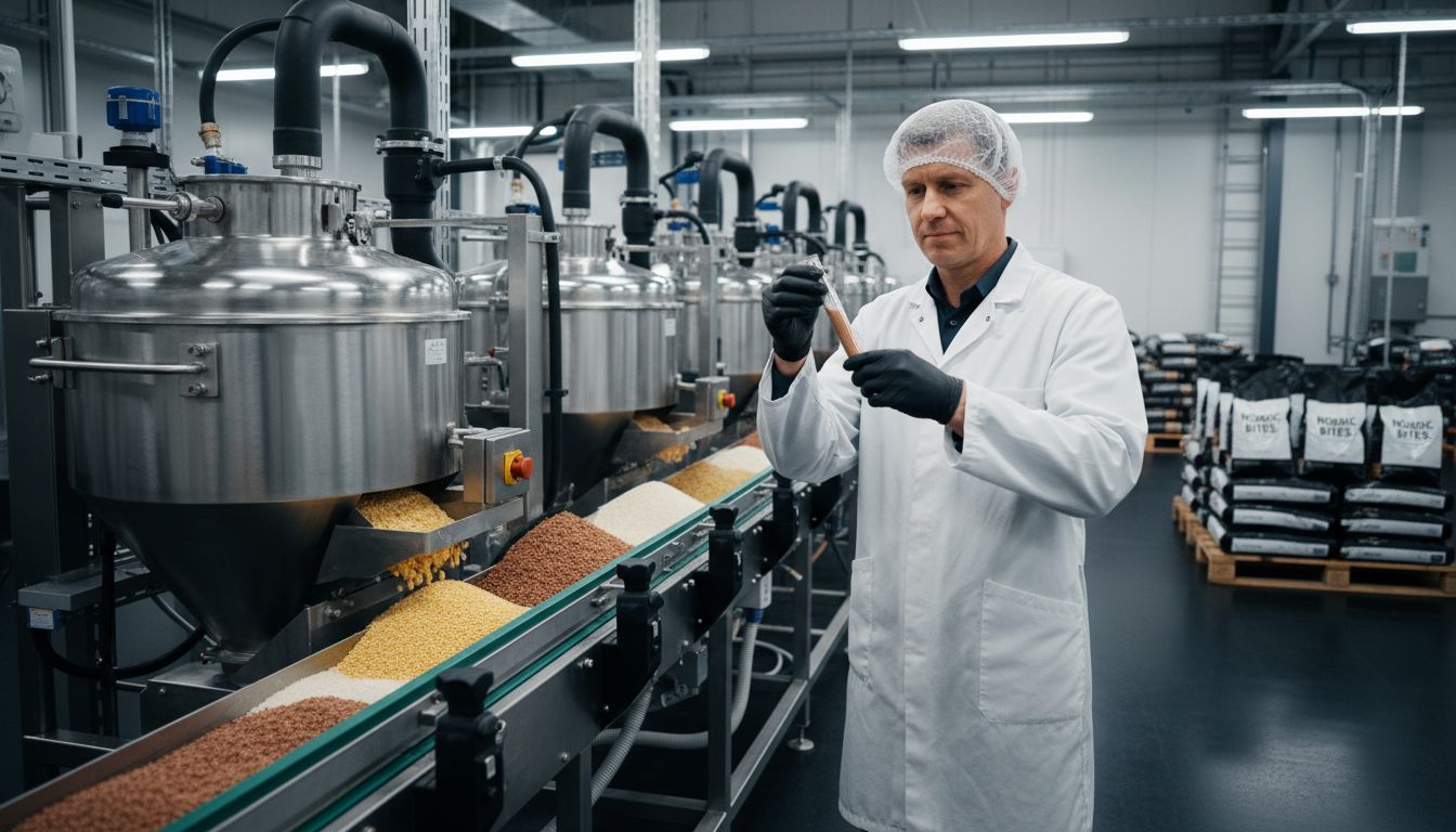 foderproduktion korn hund