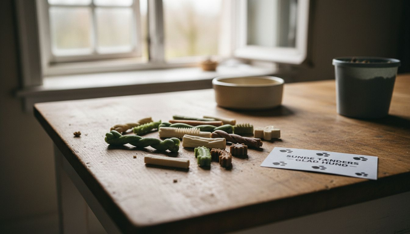 Et overblik over de forskellige typer tandsticks til hunde