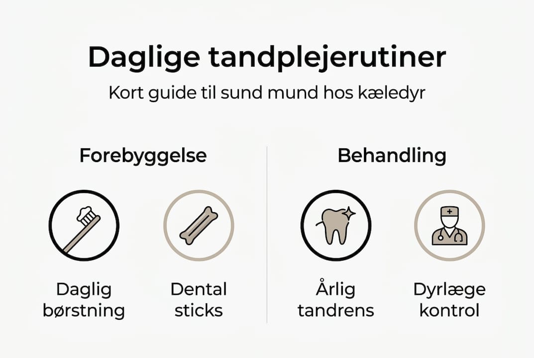 Guide: Sådan passer du dit kæledyrs tænder – se vores overskuelige infografik