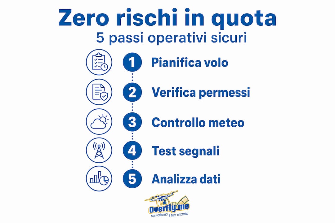 Guida visuale: 5 step fondamentali per effettuare ispezioni sicure con i droni sulle torri TLC