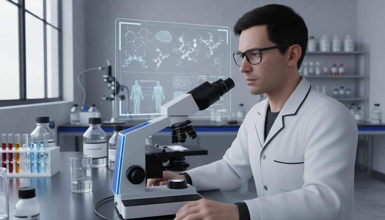 laboratorio biomédico péptidos