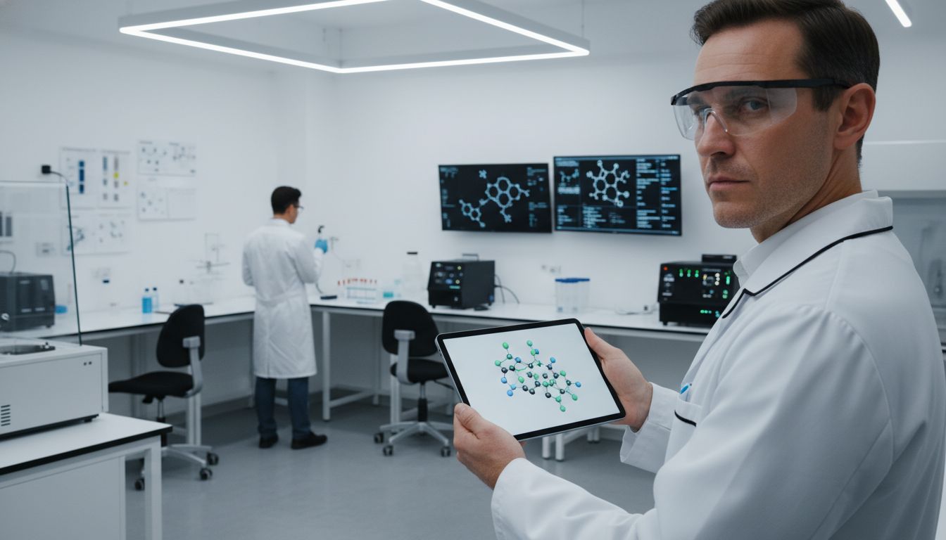 laboratorio análisis péptidos