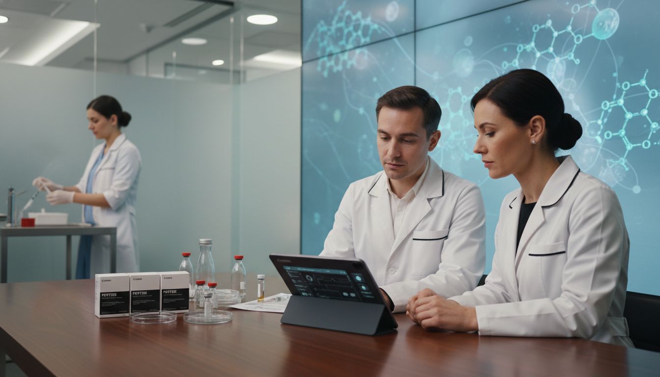 terapia médica péptidos