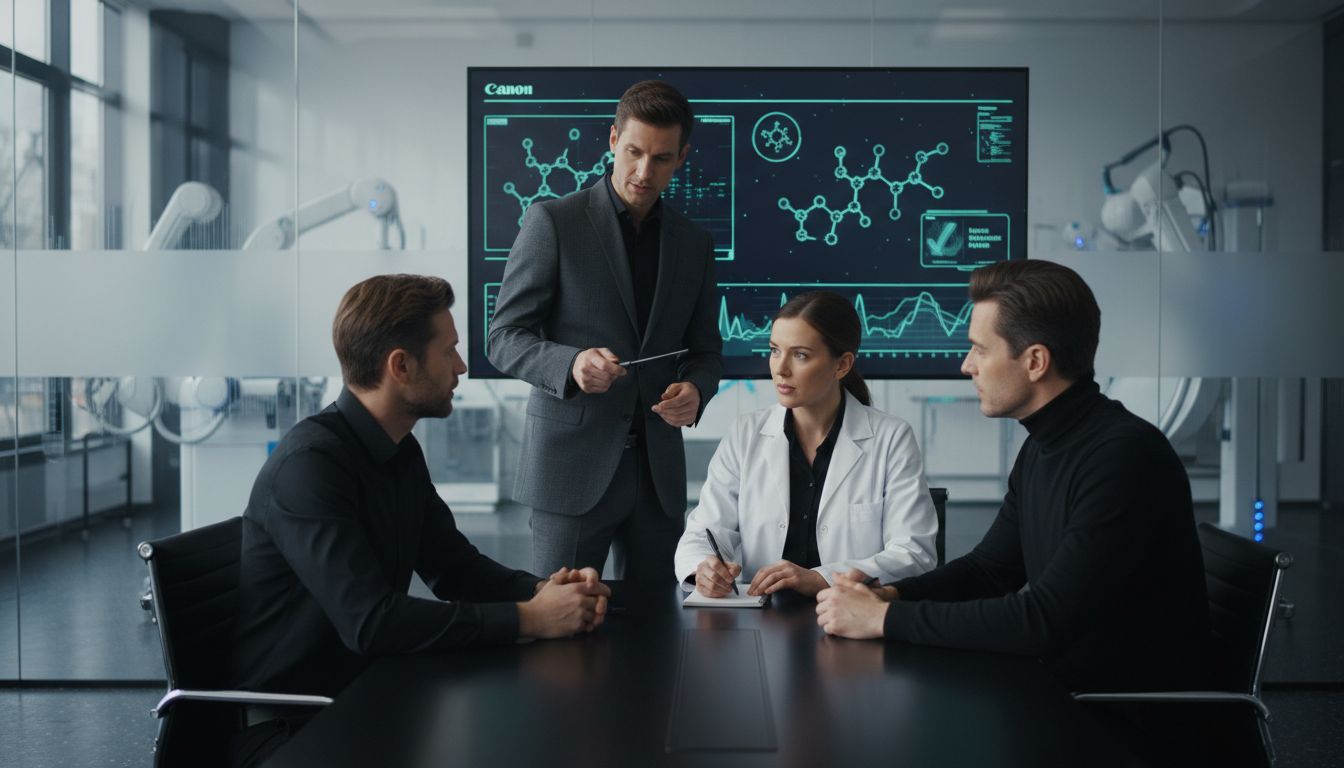 equipo médico moderno péptidos