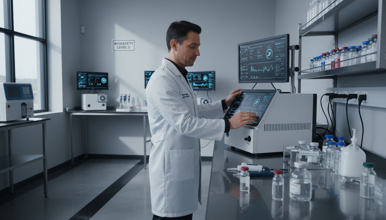 modern medical laboratory