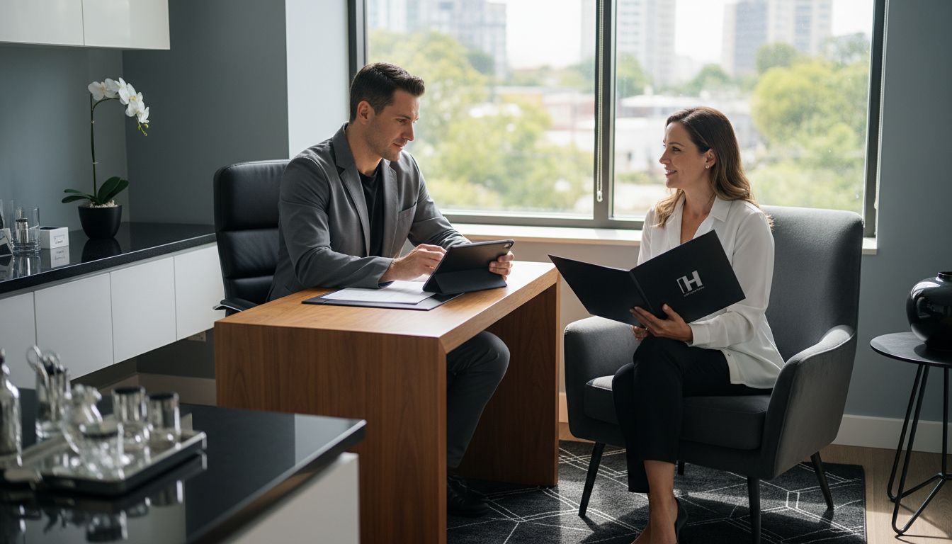 Doctor and patient discussing medical weight loss