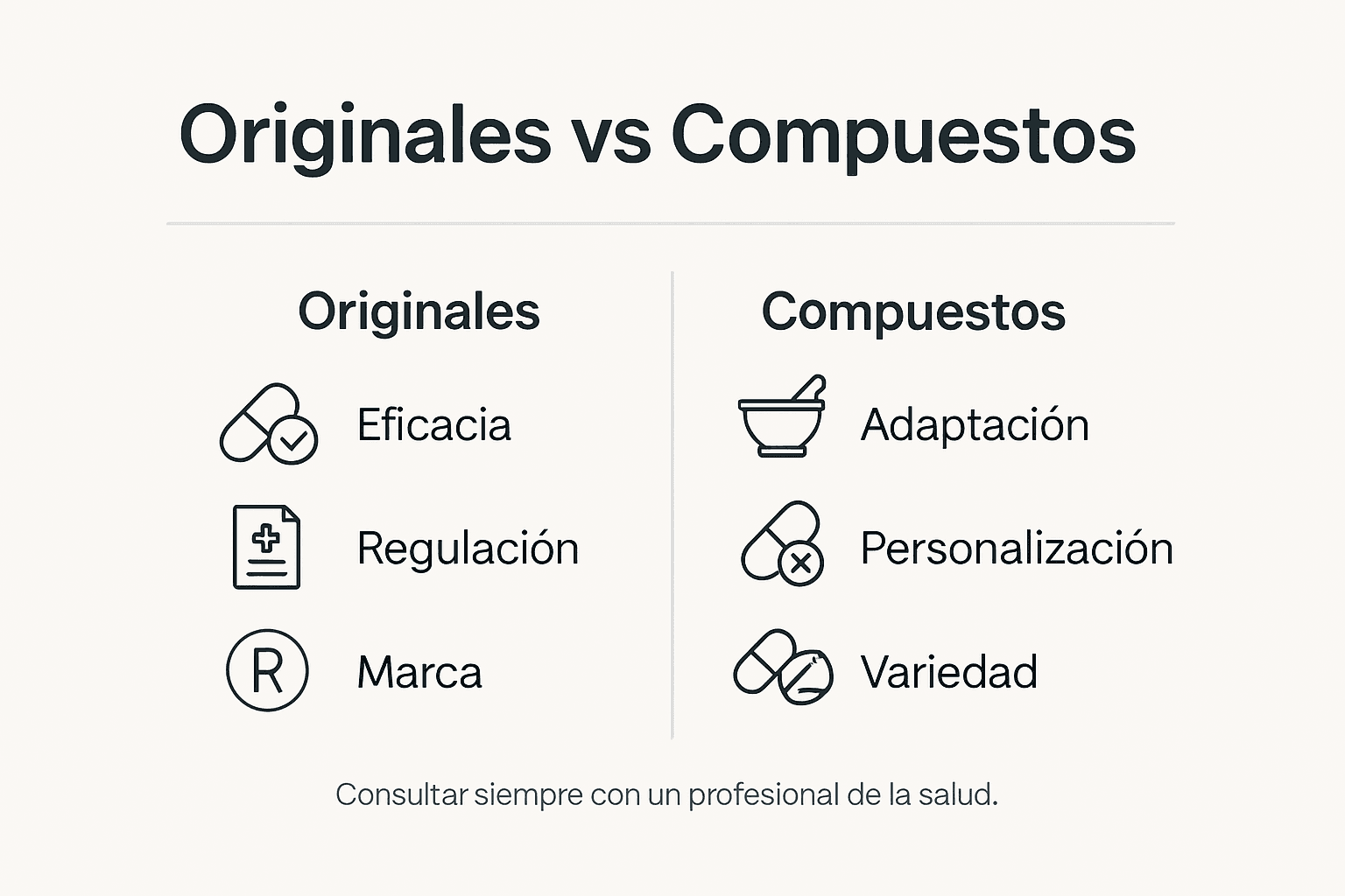 Infografía: ¿En qué se diferencian los medicamentos de marca y los genéricos?