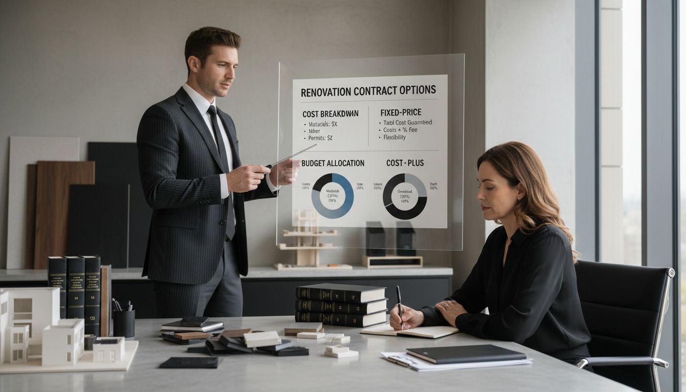 renovation contract types