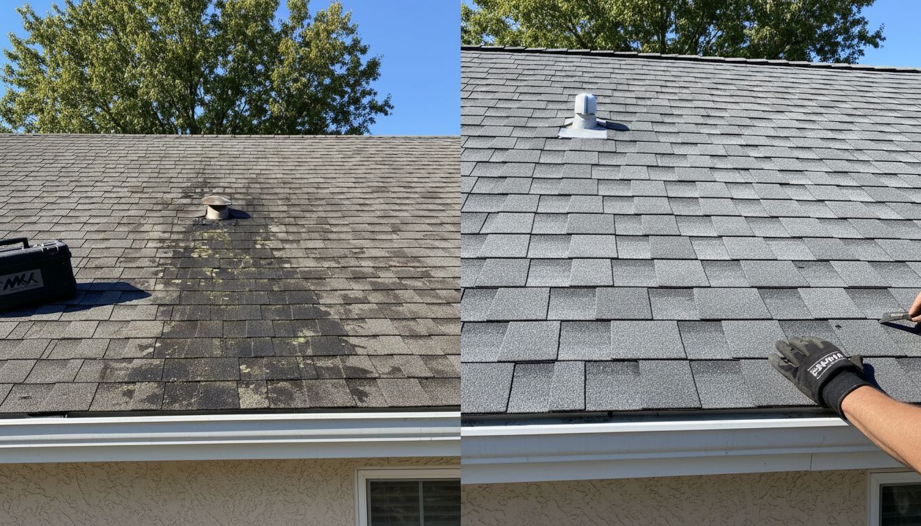 roof damage comparison
