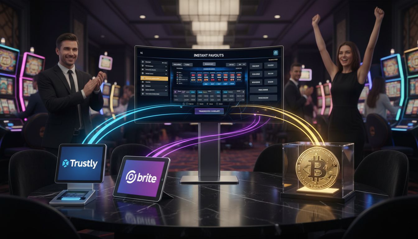 Casino digital instant payment options visual