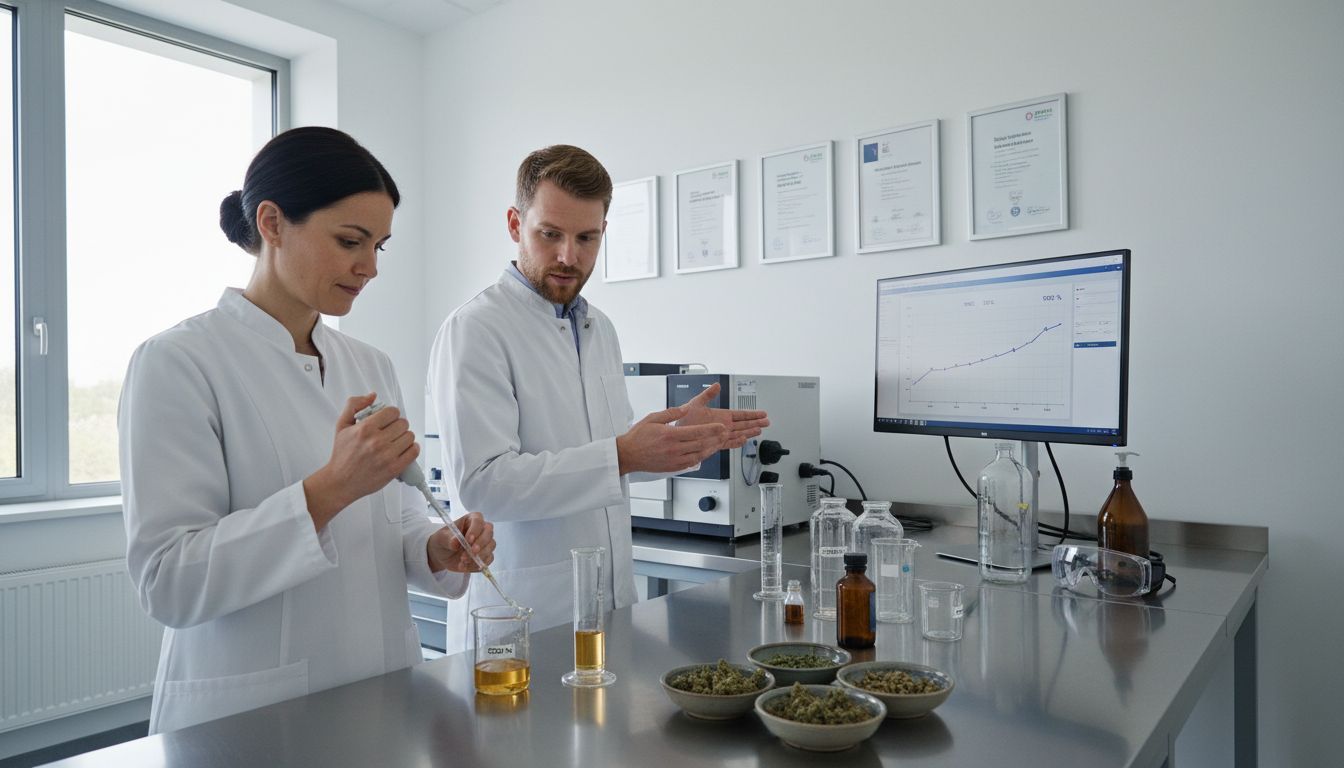 Cannabis Labor Analyse