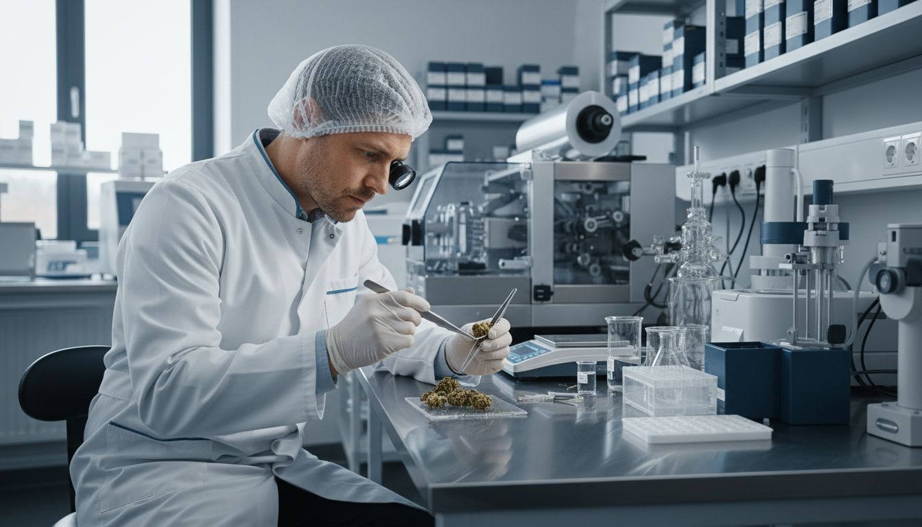 Cannabisproduktion Labor Deutschland