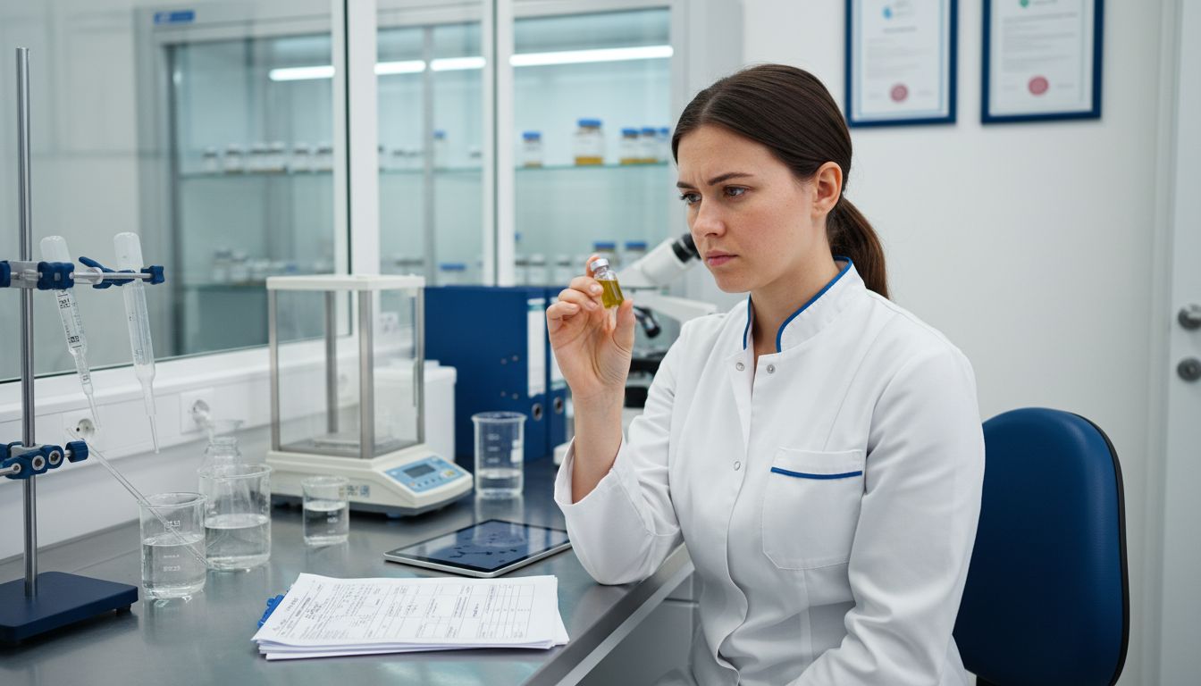 Cannabis Labor Kontrolle