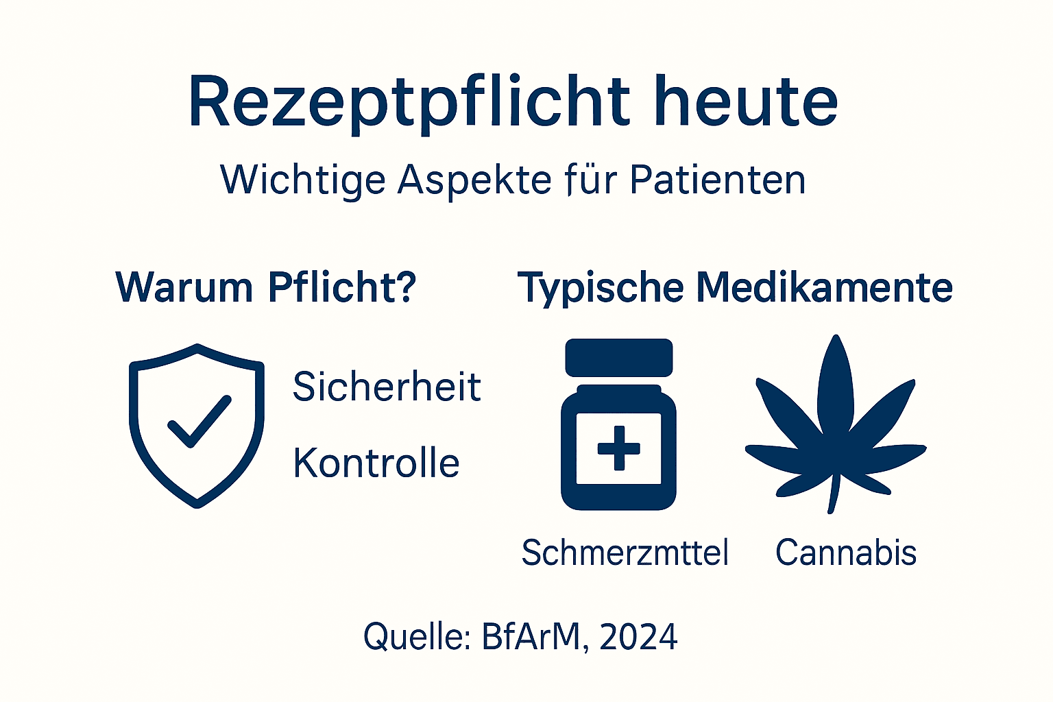 Infografik: Die wichtigsten Fakten zur Rezeptpflicht in Deutschland
