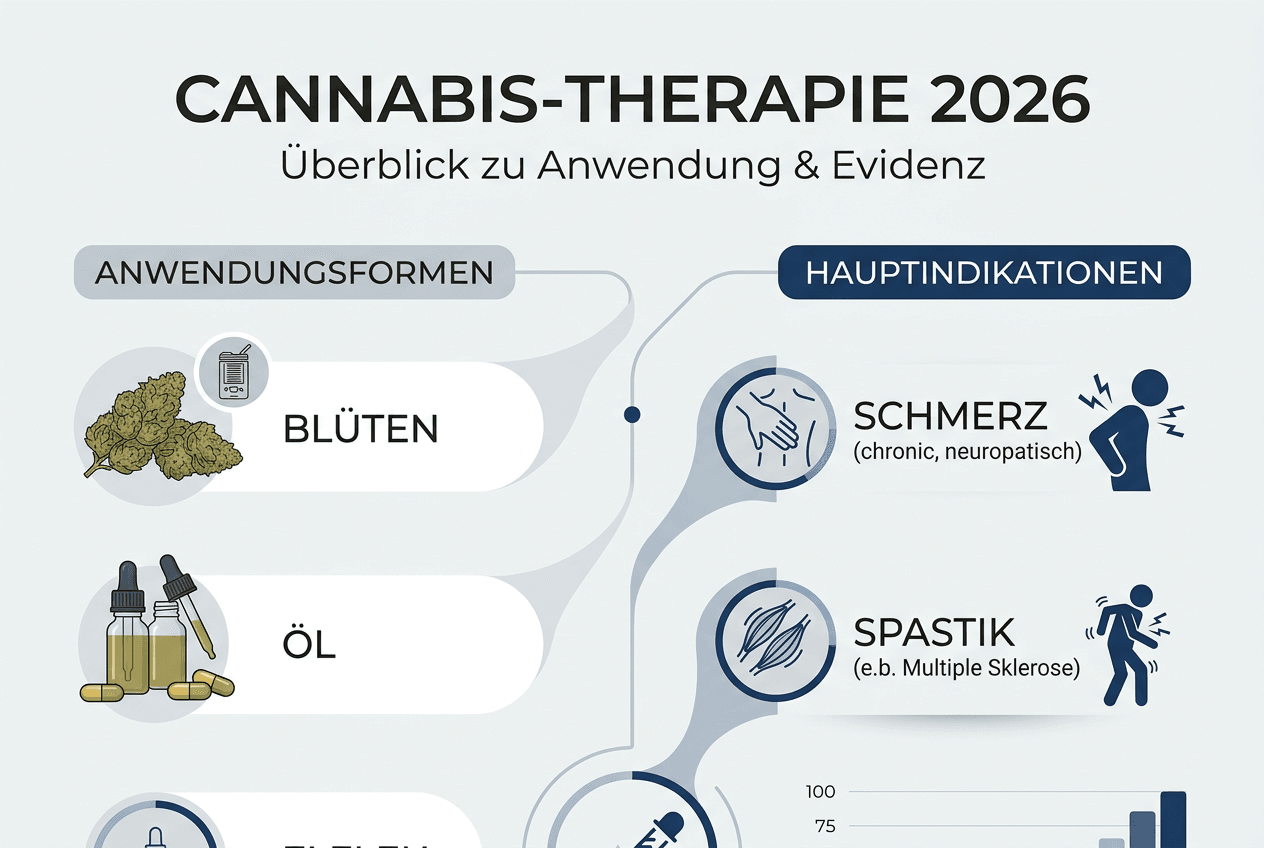 Übersicht: Cannabis als Therapieoption und seine Anwendungsbereiche