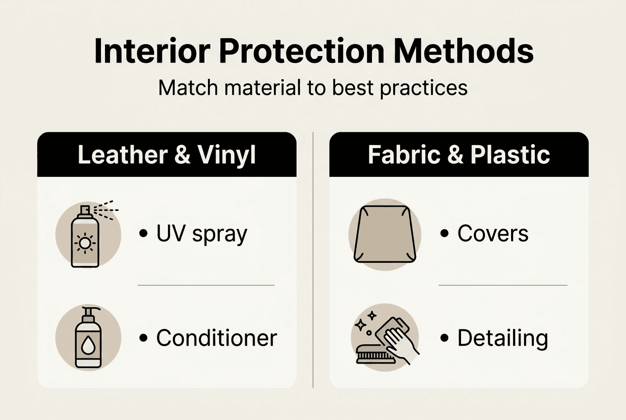 Infographic highlights protection tips for materials