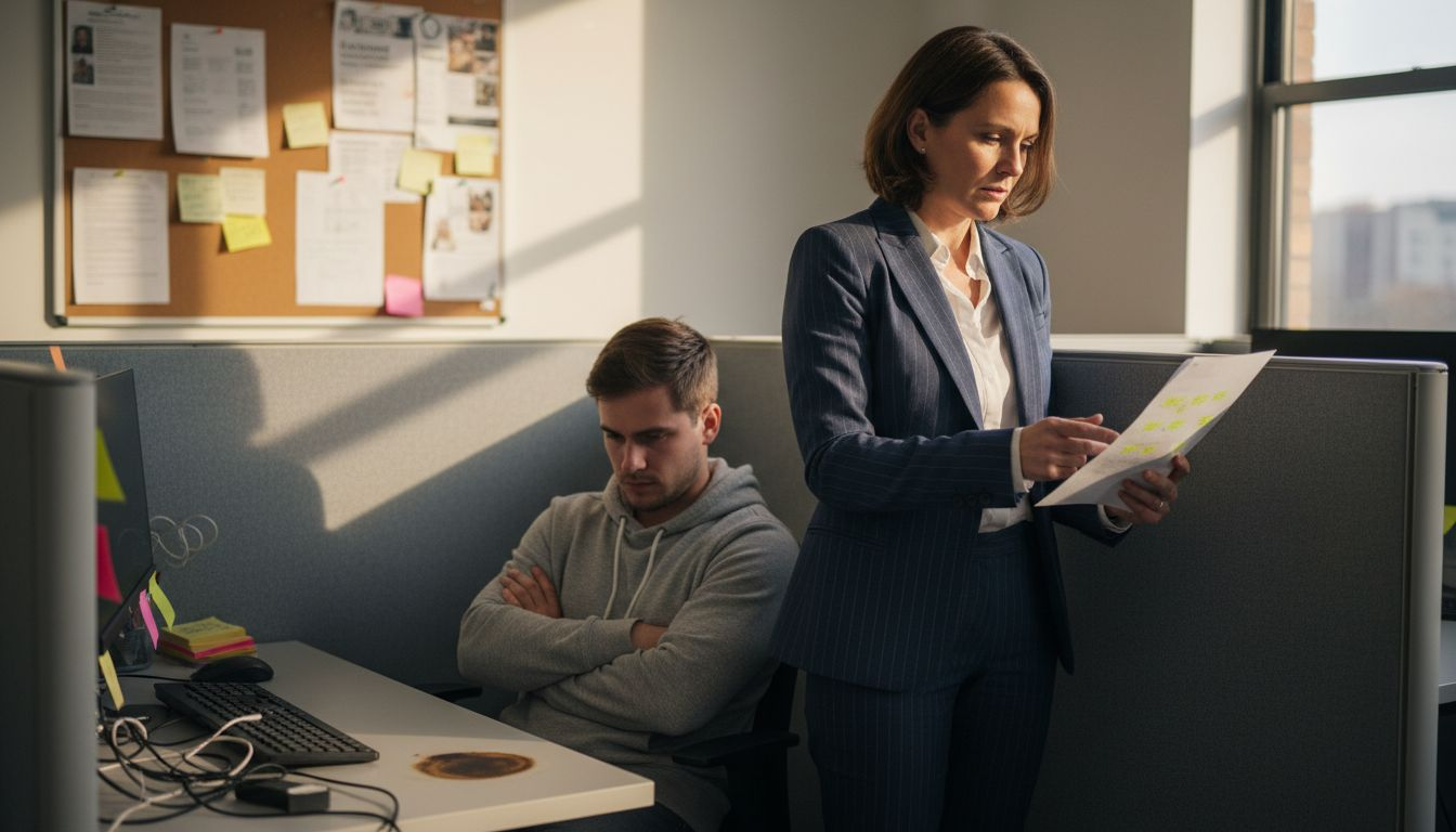 Manager and employee failing to connect