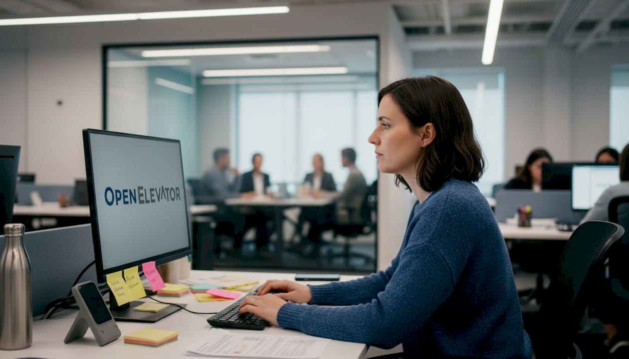Employee displaying resignation warning signs