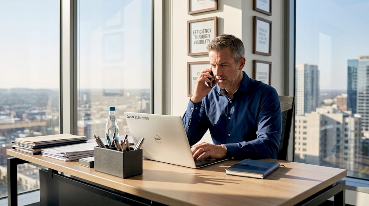 Manager multitasking amid team scale stress