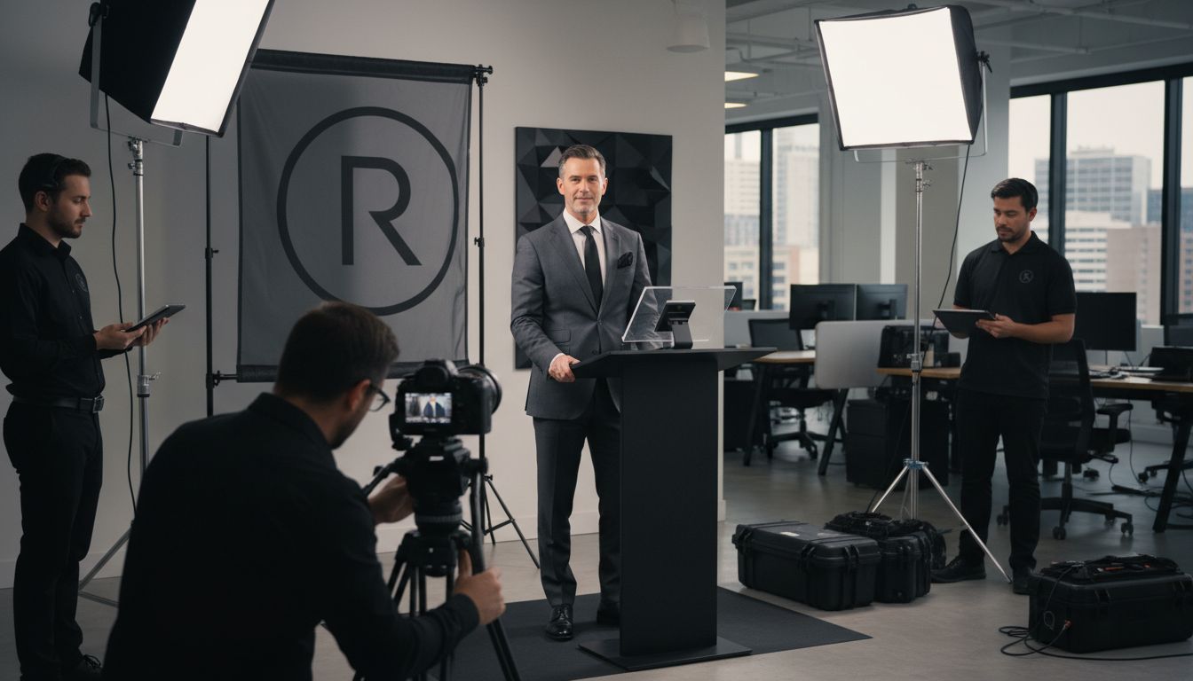 corporate video filming