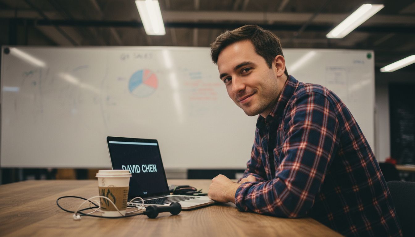 Employee reacting to personalized video content