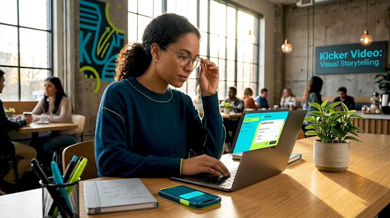 Specialist sets automated reminders at desk