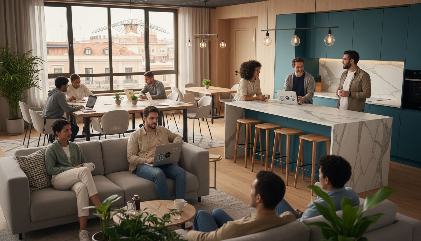coliving moderno Madrid