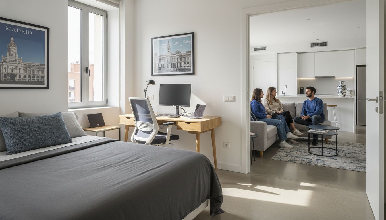 habitación coliving Madrid