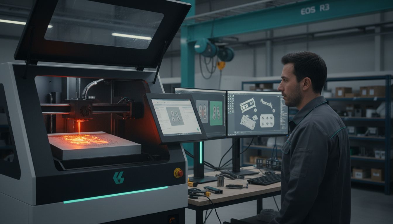 SLS printing process